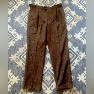 Vintage Wool Mens Pants